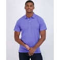 thumbnail image 2 of Real Essentials 3 Pack: Men's Jersey Cotton Short Sleeve Polo Shirt - Breathable Performance Polo (Available in Big & Tall), 2 of 7
