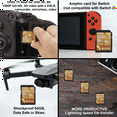 thumbnail image 4 of Amplim 64GB SDXC SD Card, UHS-II V90 300MB/s (2000X) UHSII U3 Extreme High Speed 64 GB SD XC Memory, 4 of 9