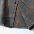 thumbnail image 5 of Big & Tall Mens Shirts with Pockets and Collar Tshirts Long Sleeve Plus Size M-5X Casual Plaid Printed Button-Down Lapel Work Shackets Tops, 5 of 7