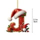 thumbnail image 3 of Adornos Navideños Colgantes con 26 Letras para Árbol de Navidad, Adornos Navideños Personalizados para Hacer Tú Mismo, Decoración Navideña, Decoración Colgante para Árbol de Navidad., 3 of 5