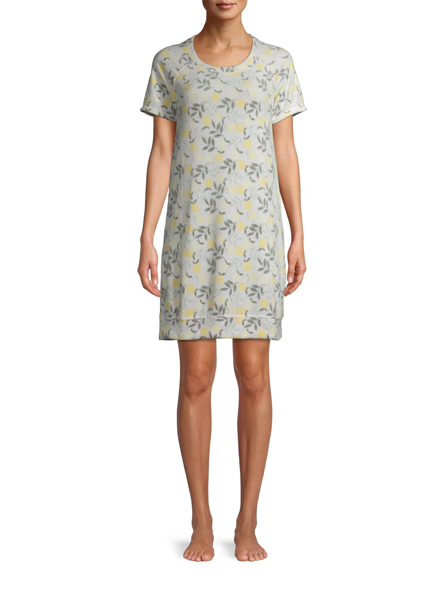 Jaclyn Intimates Women's Short Sleeve Raglan Pajama Sleepshirt