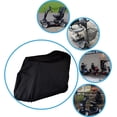 thumbnail image 5 of Funda resistente para scooter móvil, 140*66*91 cm, funda impermeable para móvil, funda impermeable para lluvia, con bolsa de almacenamiento, para almacenamiento al aire libre, 5 of 5