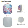 thumbnail image 4 of Kuiaobaty Axolotl Coral Sea Bubble Pattern Foldable Car Windshield Sun Shade Fit Most Cars SUVs Trucks Sedans 2 Pieces Blocks UV Ray Visor Protector Sunshade Cow Automotive Accessories, 4 of 6
