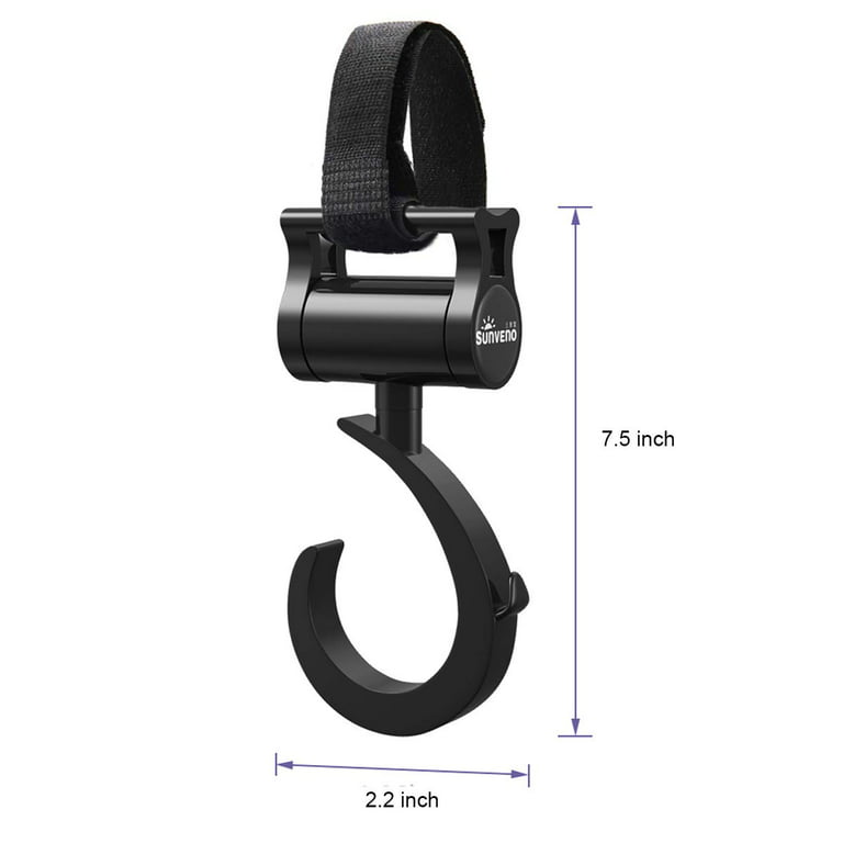 Baby Products Online - Sunveno Brand 2pcs Baby Stroller Bag Wheelchair Hook  Baby Strollers Carriage Stroller Hooks Stroller Accessories Rotate 360 Stroller  Hook - Kideno
