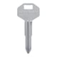 thumbnail image 1 of Llave en Blanco Automotriz Hillman Doble Cara para Mitsubishi, 1 of 1