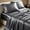 Dark Grey, variant on SoComfy by Bedelite Queen Satin Sheets, Silky Soft Cooling, 15-Inch Deep Pocket, 4-Piece, Beige