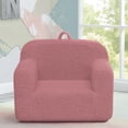 thumbnail image 3 of Silla Delta Children Sherpa Cozee Foam Kids Rose 63 x 46 x 47 cm, 3 of 7
