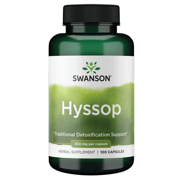 Swanson Hyssop 450 mg 100 Capsules