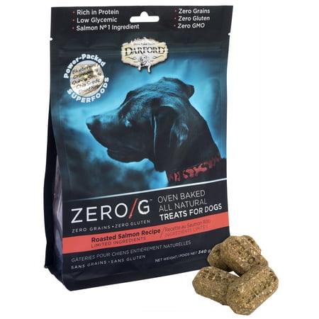Darford Zero/G Oven-Baked Dog Treats, Roasted Salmon, 12 (Best Bake Sale Treats)