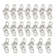 thumbnail image 2 of 20 piezas de conector de colgantes con de gato de plata para joyería de hallazgos de collar de bricolaje ,3 cm Fernando Animal Charm Pendant, 2 of 5