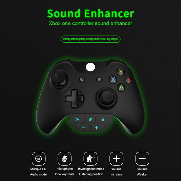 Headset Adapter Compatible With Xbox One X S Controller Xbox One Controller Sound Enhancer For Xbox Series X S 3 5 Mm Stereo Audio Jack Headset Headphone Adapter Speakers Low Latency Voice Control Walmart Com