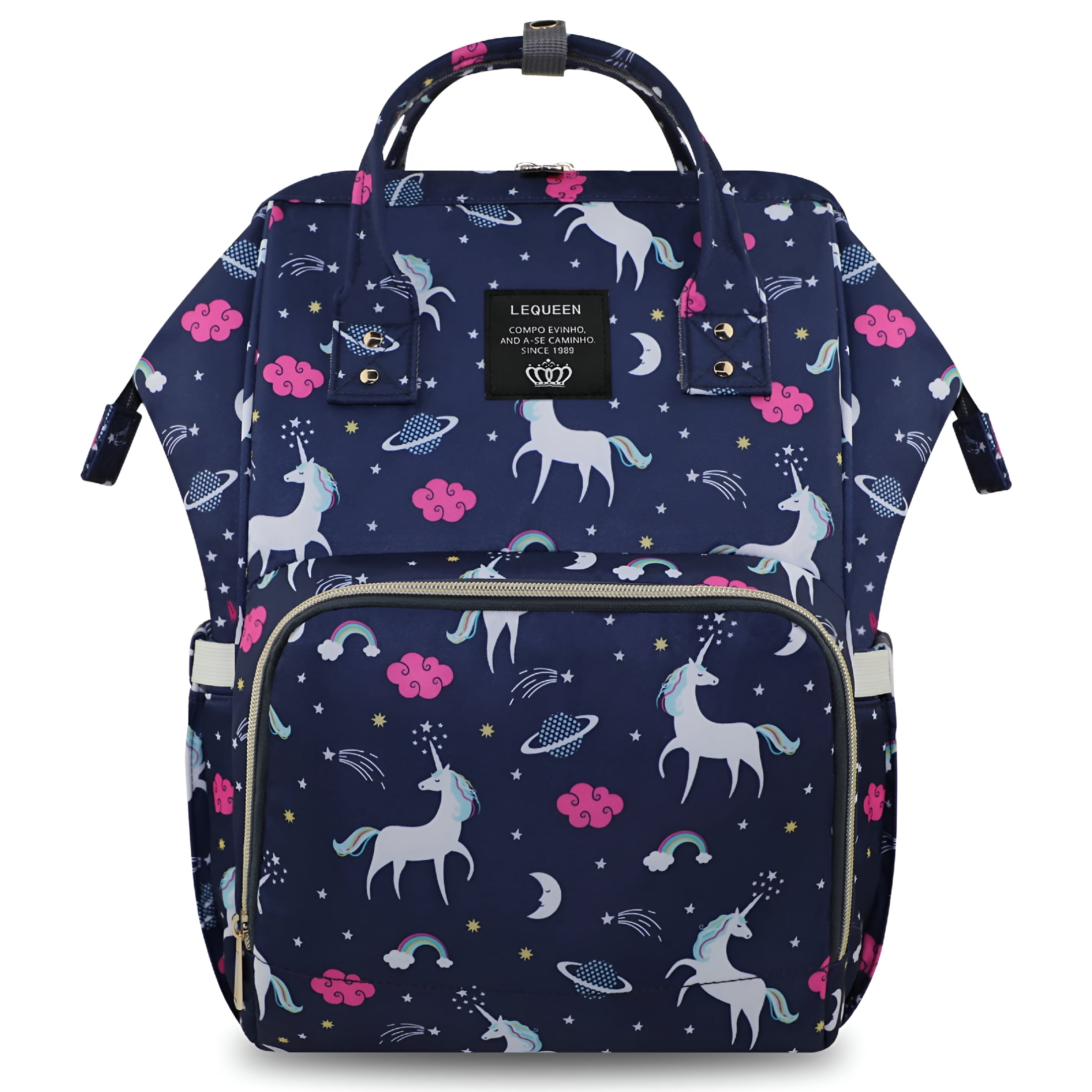 GASTROPOD 2026 New Mommy Baby Diaper Bag Backpack for Boy Girl,Insulated Pocket Changing Nappy,Navy