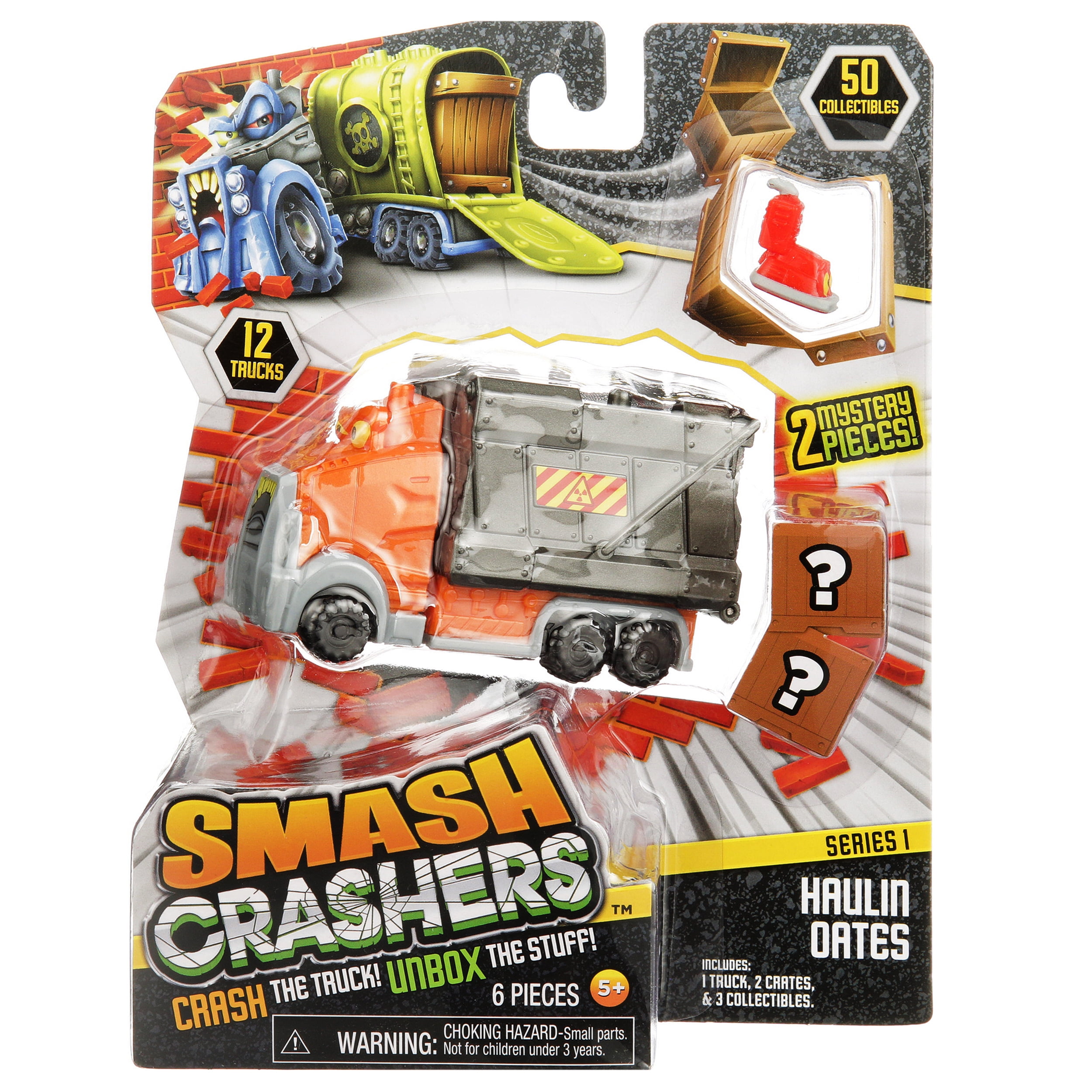 Just Play Smash Crashers Rusty Rigs Series 1 Crash The Truck Unbox The Stuff