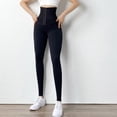 thumbnail image 3 of Xihbxyly Shorts de Yoga de Cintura Alta, Diseño Que Controla El Abdomen, Elásticos y Cómodos, Bolsillos para Mayor Comodidad, para Correr y Entrenar, Uso Casual y Deportivo, Tallas de Mujer S-Xl, Pol, 3 of 5