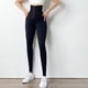 thumbnail image 3 of Xihbxyly Shorts de Yoga de Cintura Alta, Diseño Que Controla El Abdomen, Elásticos y Cómodos, Bolsillos para Mayor Comodidad, para Correr y Entrenar, Uso Casual y Deportivo, Tallas de Mujer S-Xl, Pol, 3 of 5
