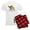 With Red Plaid Pant, variant on CafePress - Alabama Dauphin Island Pajamas - Men's Light Loose Fit Cotton Pajama Set