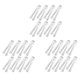 thumbnail image 1 of 24 Piezas Plástico Pinzas para Servir Buffet Mini Pinzas para Utensilios para Servir Pinzas para Aperitivos Pinzas Transparentes para Cocina 6,3 Pulgadas Hielo Pequeño, 1 of 7
