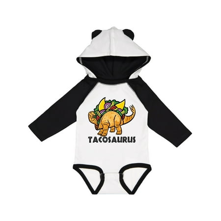 

Inktastic Tacosaurus Gift Baby Boy or Baby Girl Long Sleeve Bodysuit