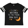 thumbnail image 3 of Inktastic I Love My Oma To The Moon and Back Boys or Girls Toddler T-Shirt, 3 of 5