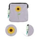 thumbnail image 4 of Bolsas de Maquillaje de Flor de Campana Únicas 1 Pc para Viajes de Negocios Lona Púrpura Claro, 4 of 5