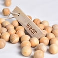 TUIBELY 50pcs Cedar Balls for Moth Protection in Drawers and Bags