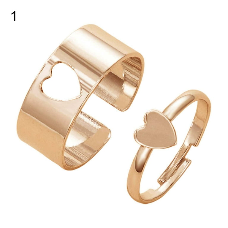 Creative couple rings outlet