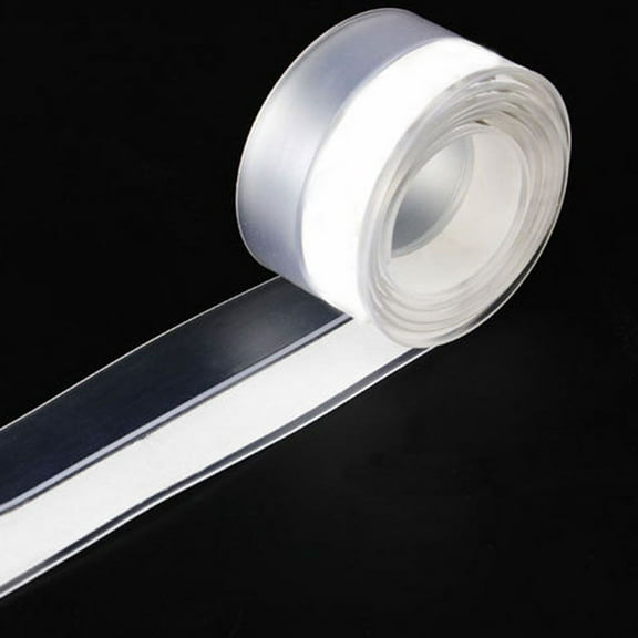 Weather Stripping Door Seal Strip, Sealing Sticker Sealing Tape for Door Draft Stopper Adhesive for Doors, Suitable for Window, Doors, 1 Roll, 0.98 In x 9.84 Ft