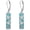 Hummingbird, variant on Turquoise Dragonfly Earrings Sterling Silver Turquoise Drop Dangle Earrings Animal Jewelry Gifts for Women