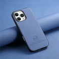 thumbnail image 2 of Dteck Case for iPhone 15 Pro Max,Slim Premium Canvas Grain PU Leather,Soft TPU Bumper,Non-Slip Anti-Scratch Shock-Absorbent,Protective Phone Cover for iPhone 15 Pro Max,Blue, 2 of 8