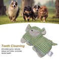 thumbnail image 3 of Dog Squeaky Plush Toys,Safe Molar Relieve Anxiety Dental Cleaning Training Chewing Toy for Most Dogs, Doggie Toys Puppy Toys [Elephant], 3 of 8