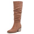 thumbnail image 2 of LOVE STEETLY Women's Knee High Slouchy Boots, Pointed Toe Chunky Heel Casual Versatile Stylish Comfort Winter Tall Boot., 2 of 7