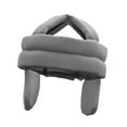 thumbnail image 4 of Sombrero protector para ancianos, gorro de protección contra caídas, anticolisión con protectores auditivos, gorro de protección para la cabeza para mujer y hombre. Gris, 4 of 9