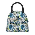 thumbnail image 1 of Balery Game All Day Bolsa de Almuerzo para Mujeres, Caja de Almuerzo, Bolsa de Almuerzo Pequeña Impermeable, Tote de Almuerzo Reutilizable con Gran Capacidad, 1 of 6