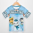 thumbnail image 3 of The Octonauts Kids Short Sleeve Tee Shirt Novelty Crewneck T-Shirts Unisex Summer Blouse Tops for Boys Girls 130CM, 3 of 8