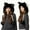 B-Free Size, variant on Cute Cat Ears Knitting Hat Fluff Ball Fleece Lined Windproof Warm Balaclava Soft Cozy Stylish for Daily Casual Outdoor Activity Cold Weather Commute Ski Hiking Winter Accessory Gift Cat Lovers