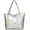 Silver, variant on HaoXianJian Bags for Women Large Tote Leather Handbag Work Tote Soft Shoulder Satchel Big Bucket bags Ladies Travel
