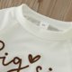 thumbnail image 4 of Gibobby Sudadera playera de manga larga con cuello redondoCamisetas de manga larga con estampado de para niños y niñas(Blanco, 3-4 Años), 4 of 5