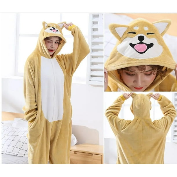Onesie Pijama de franela para hombre y mujer traje de fiesta para Halloween y Navidad Walmart en linea