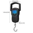 thumbnail image 2 of Zootealy Portable Electronic Scale with 1.5M Tape Measure, 4 Unit Conversion, Backlit LCD Display, Tare Function - Home Shopping Outdoor Family Weighing Tool, 2 of 7
