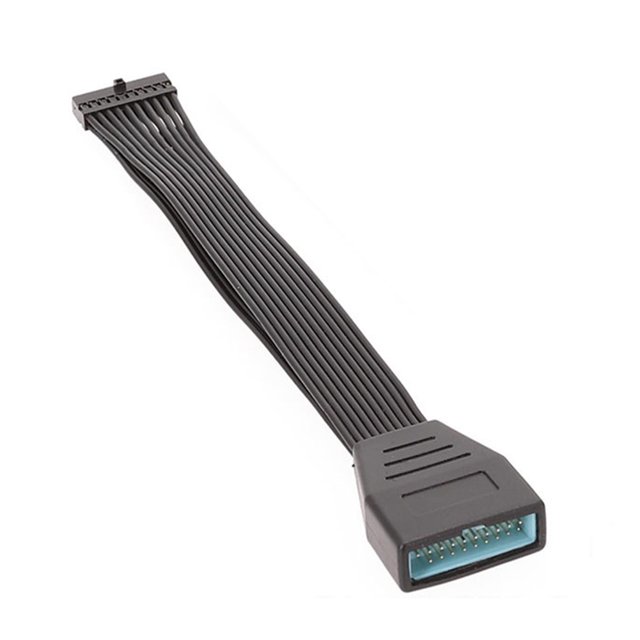 Cable Adaptador Placa Base 19P Y 20 Pines Cable Conversión Extensión 15cm para Ordenador