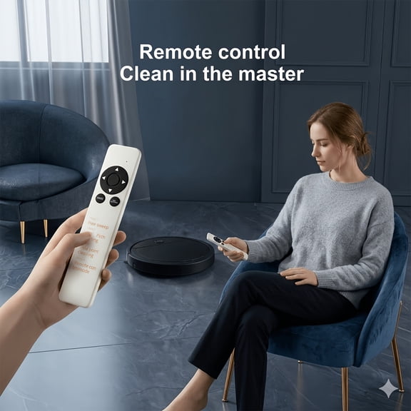 3-in-1 Vacuum Cleaner Floor Cleaning, Pet Hair Removal, Paper Debris Cleaning, Multifunctional Robot Vacuum, 2000Pa Strong Suction, 150 Mins Long Battery Life