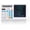 White, variant on SIMDOO Desk Calculator with Erasable Writing Pad, 12-Digit Wide Screen Display, Reusable LCD Notepad, One-Click Clear & Lock Function, Solar and Battery Dual Power for Office,School,Business (Black)