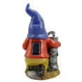 thumbnail image 3 of Gnomo De Jardín, Figurita De Gnomo De Resina Solar, Figurita De Gnomo De Césped Para Patio, Porche De Césped Yuarrent HA042793-00, 3 of 6