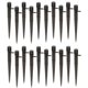 thumbnail image 5 of Goteadores de riego ajustables, sistema de riego por goteo de flujo de agua ajustable de 360 ​​​​grados Emisores de goteo para tubo PE Tubería para macizos de flores 50PCS, 5 of 5