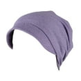 thumbnail image 3 of iHPH7 African Turbans for Women Cancer Headwear for Women Turbans for Women Head Coverings for Women Head Scarf for Cancer Patients Women, Purple One Size, 3 of 3