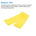 thumbnail image 3 of Uxcell Chair Bands, Flexible Anti-Slip Seating TPE Yellow Band 50mm Width 0.7mm Thick for Home Office, Pack of 8, 3 of 5
