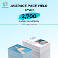 thumbnail image 3 of TCT 312A Cyan Toner Cartridge - Premium Compatible Replacement for 312A CF381A, 3 of 6