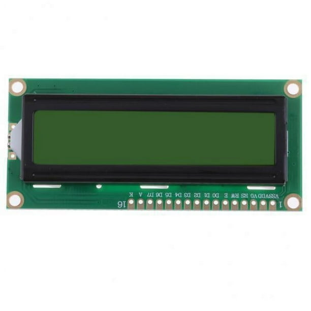 2X de carácter industrial 1602A pantalla verde con palabra blanca 2 piezas