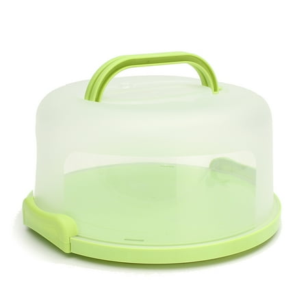 Portable Round Cake Stand Cake Carrier Storage Container With