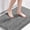 Grey, variant on Microfiber Bath Rugs Chenille Floor Mat Ultra Soft Washable Bathroom Dry Fast Water Absorbent Bedroom Area Rugs, 24 x 42 - Inch, Aqua Haze